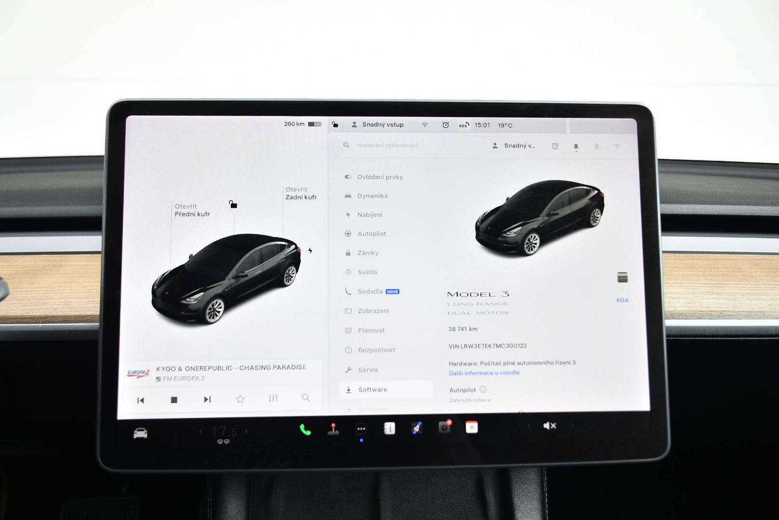 Tesla Model 3 LONG RANGE 75 KWH DUAL MOTOR 4x4 - TEPELNÉ ČERPADLO