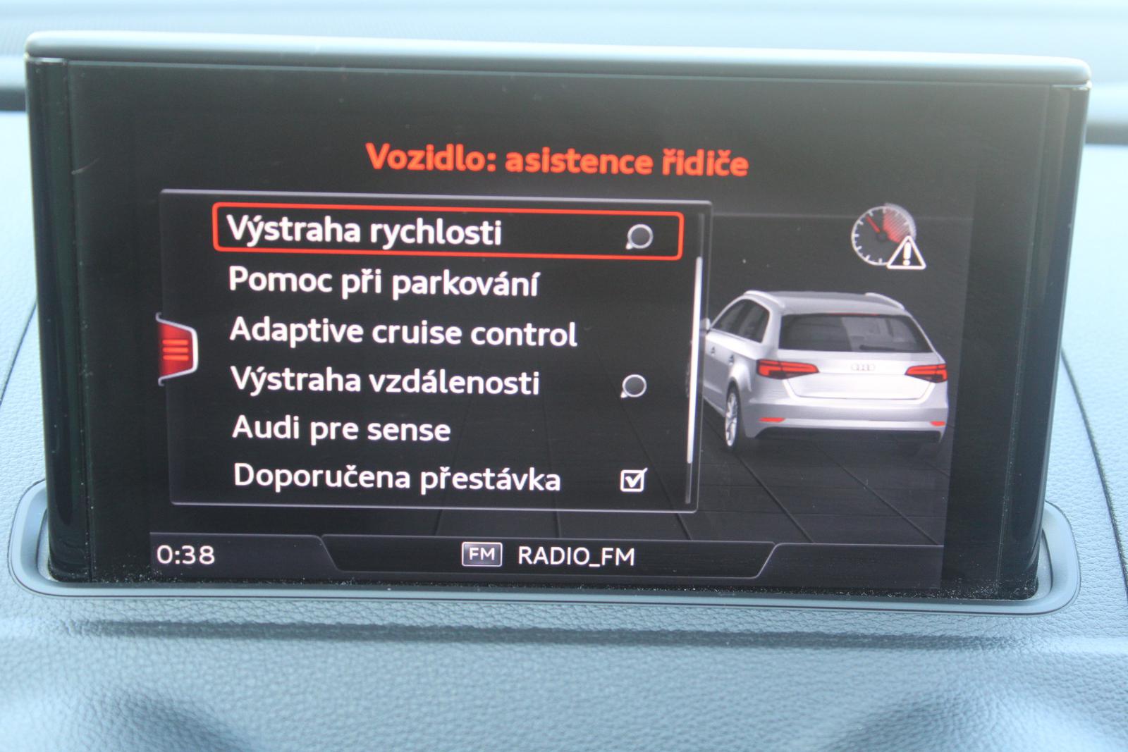 Audi A3 Sportback 1,5 TFSi 110 kW S TRONIC ACTIVE SPORT