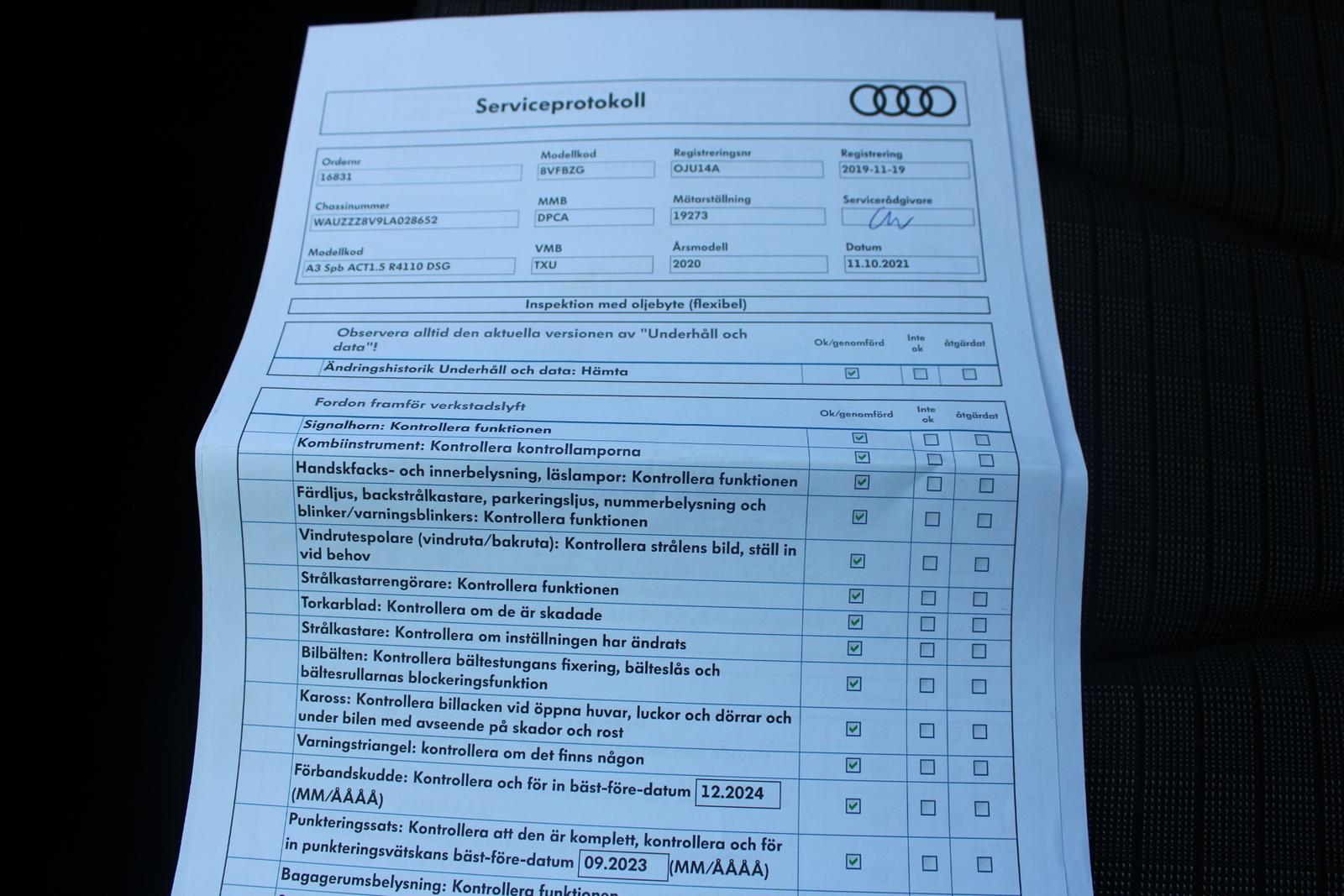 Audi A3 Sportback 1,5 TFSi 110 kW S TRONIC ACTIVE SPORT