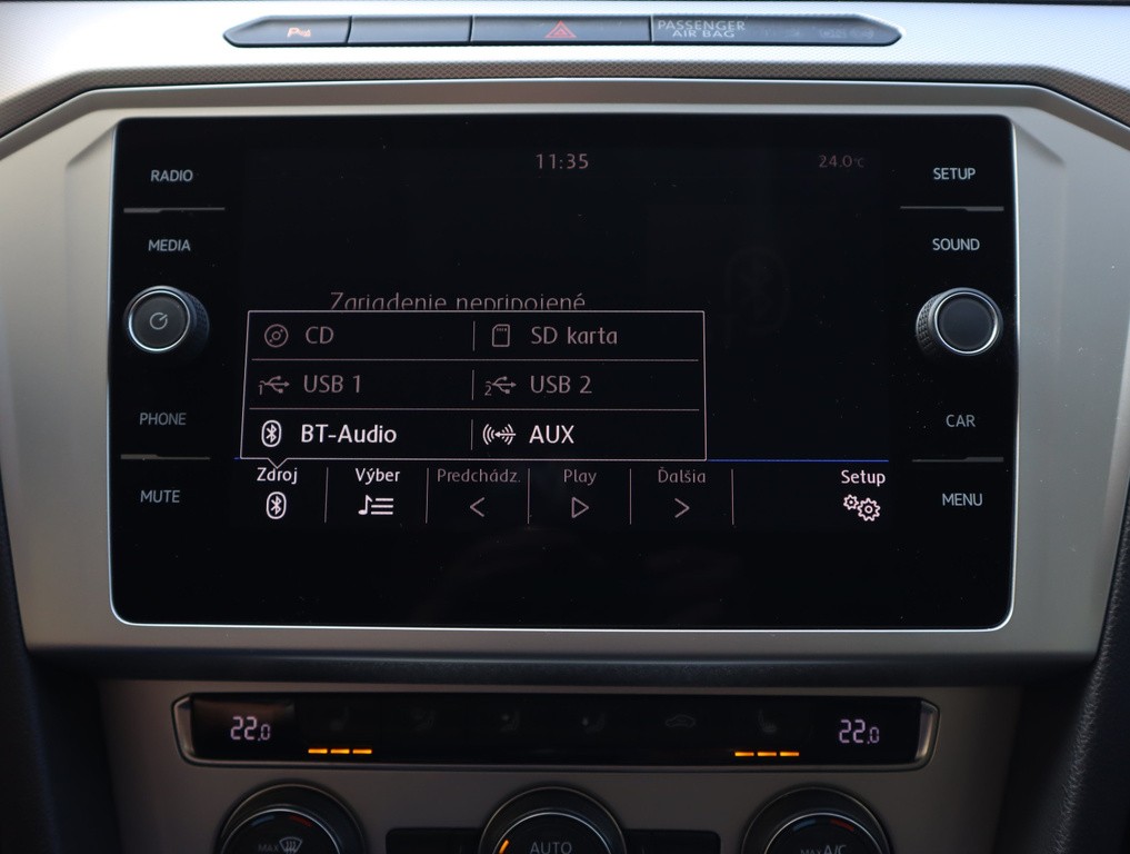 VW Passat Comfortline 2.0 TDI Tempomat, Park. senzory, Vyhř. sedaček