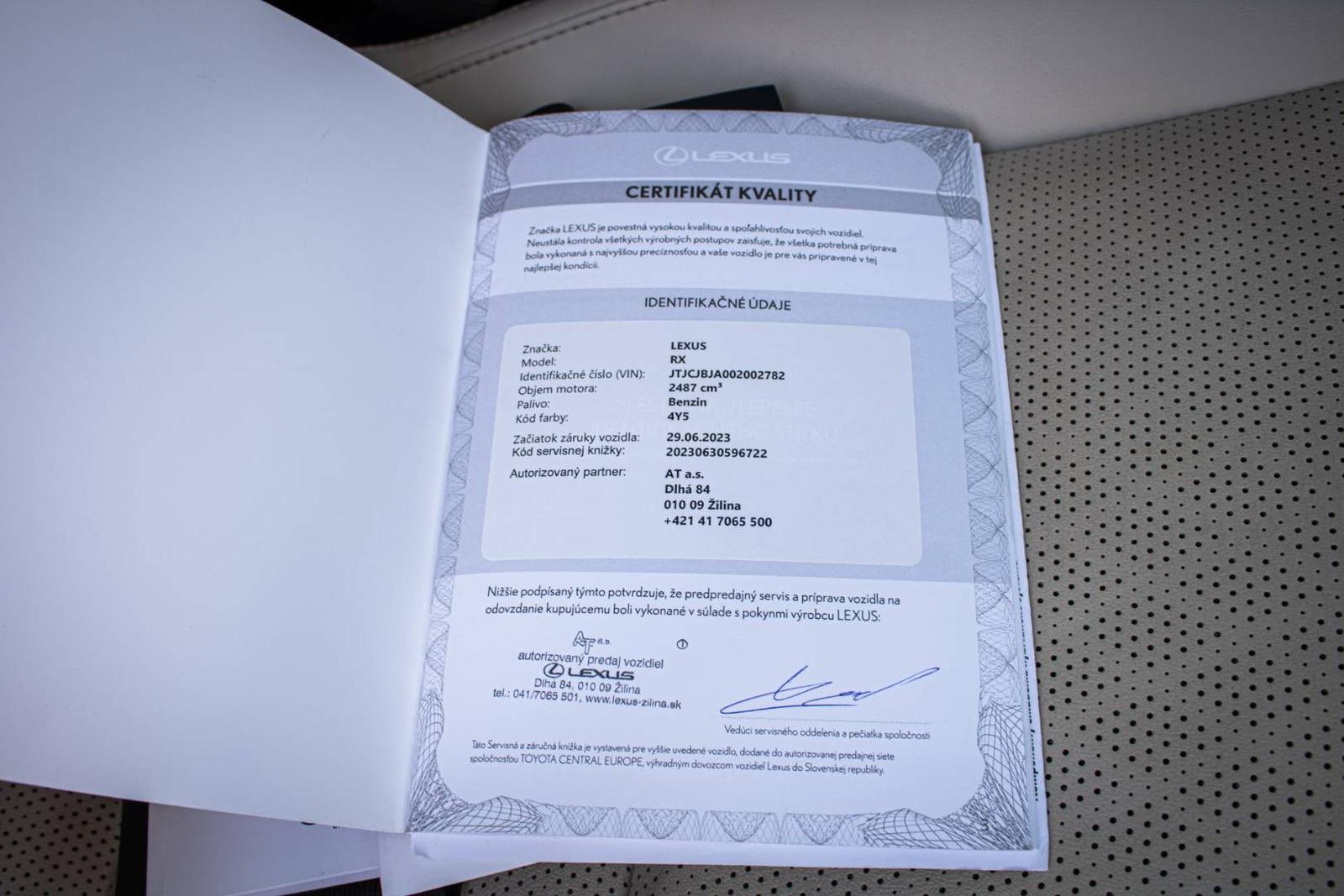 Lexus RX 350h Executive, 1. Majiteľ, Slovenské, Nelakované, vo fólii, Medená sonic, DPH