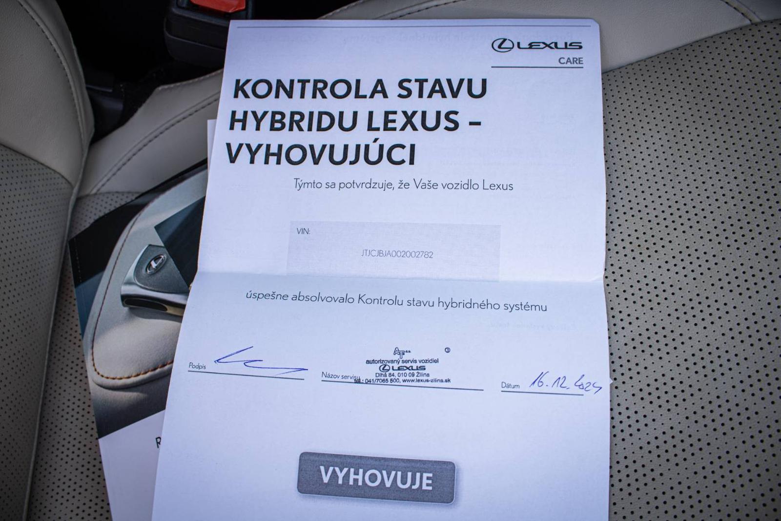 Lexus RX 350h Executive, 1. Majiteľ, Slovenské, Nelakované, vo fólii, Medená sonic, DPH