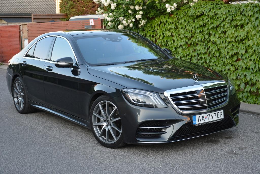 Mercedes S trieda 560 4MATIC A/T. SR. voz. 1. majietľ.