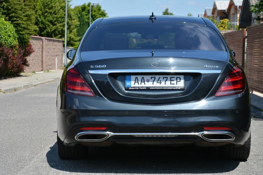 Mercedes S trieda 560 4MATIC A/T. SR. voz. 1. majietľ.