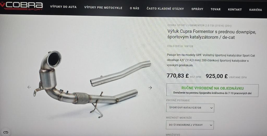 Cupra Formentor 2.0 TSI 451k 4Drive DSG Veloz