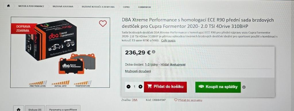 Cupra Formentor 2.0 TSI 451k 4Drive DSG Veloz