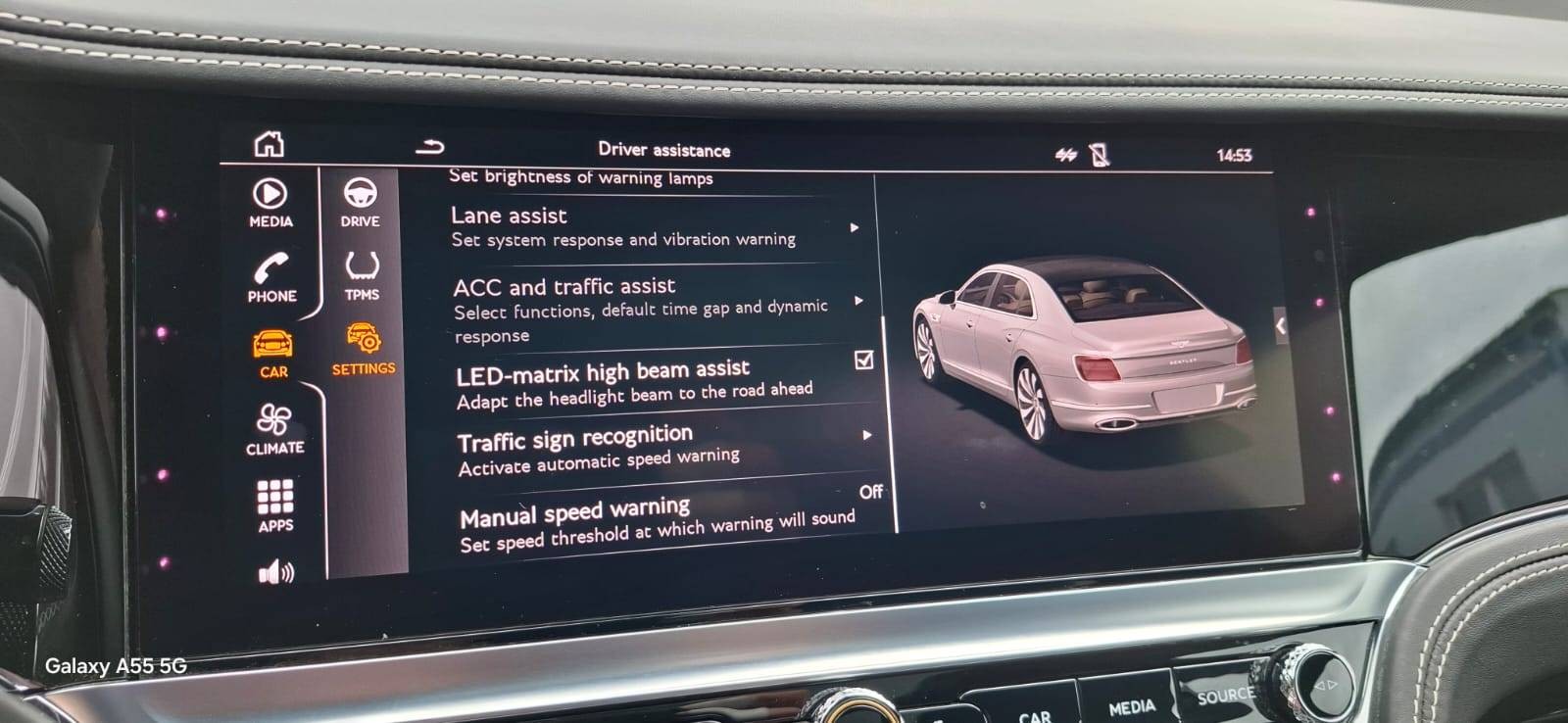 Bentley Flying Spur 6,0 W12 NAIM, TV , VOLL