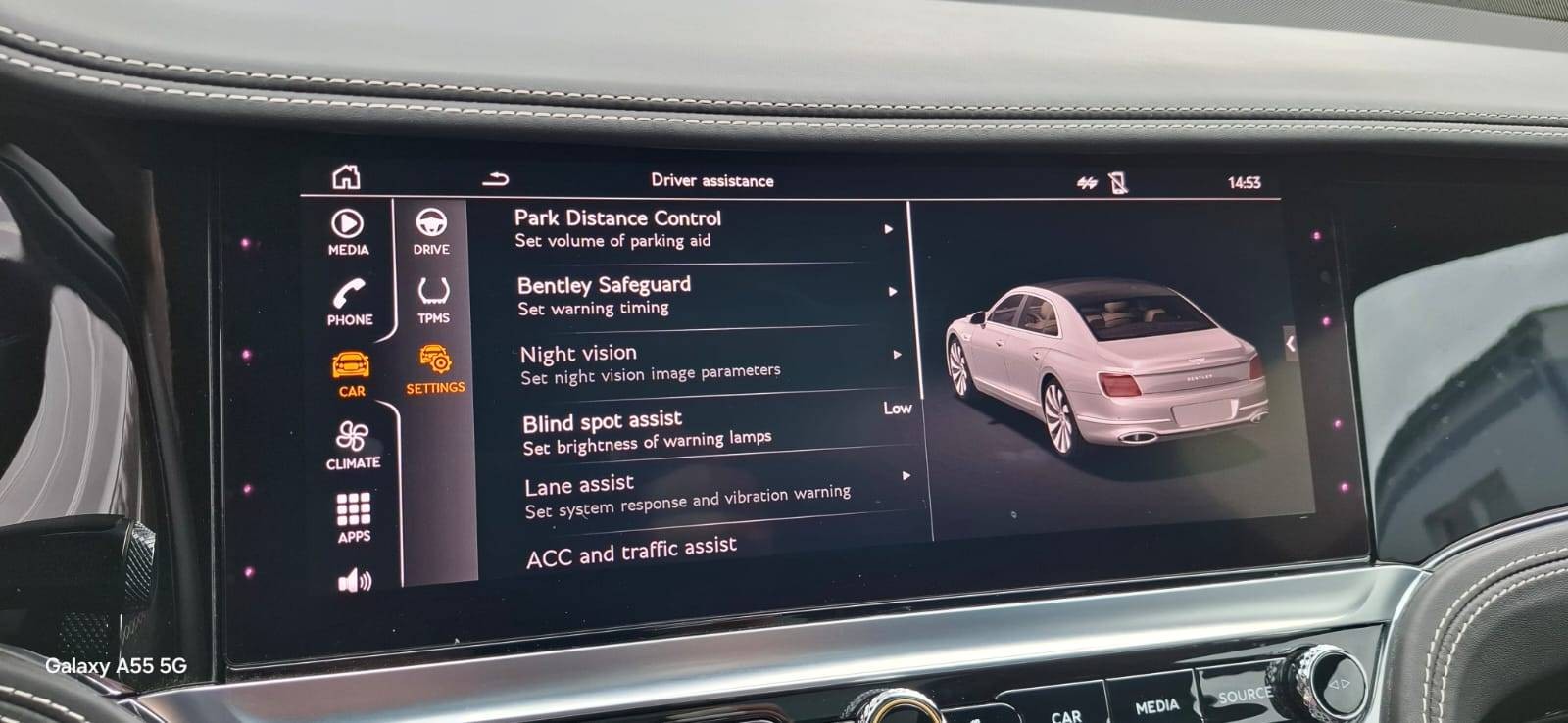 Bentley Flying Spur 6,0 W12 NAIM, TV , VOLL
