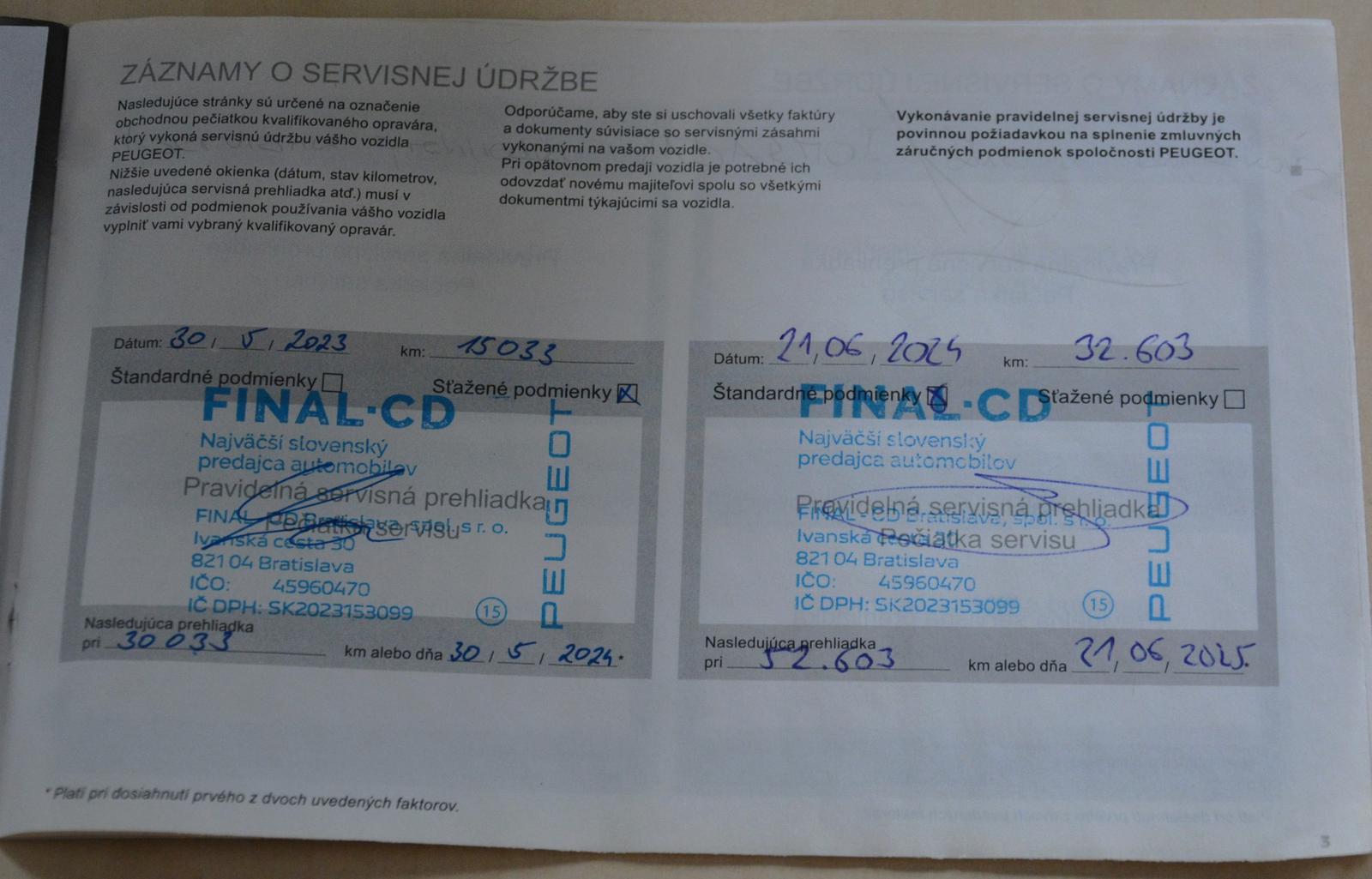 Peugeot 208 1.20 benzín, SR. voz, servisná história