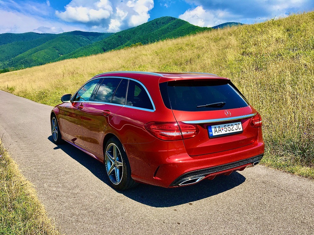Mercedes C trieda T 200 d 9G AMG-Line
