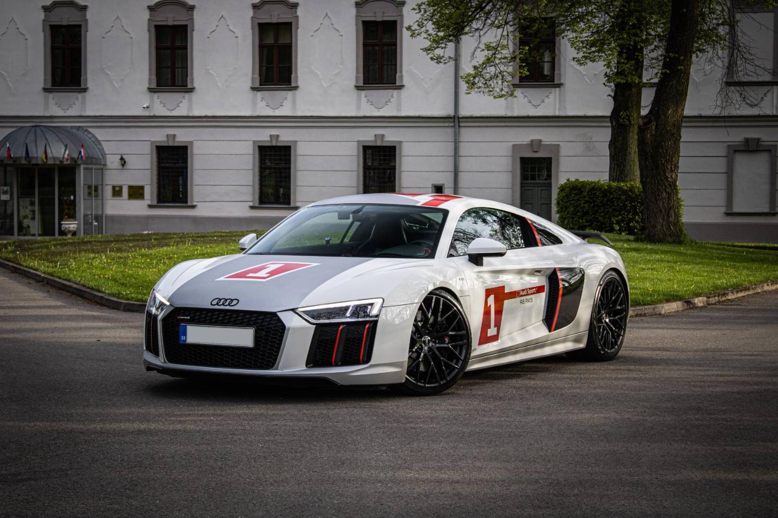 Audi R8 RWS 5.2 FSI V10 1 of 999 špeciálna edícia,  polep, nové brzdy, karbón