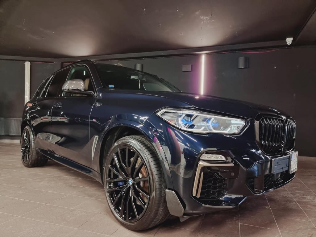 BMW X5 M Sapphire Blue, M Performance Carbon Packet