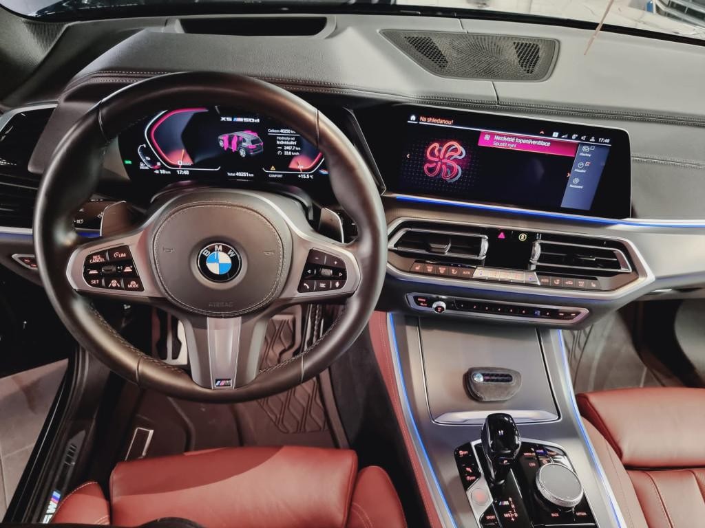 BMW X5 M Sapphire Blue, M Performance Carbon Packet