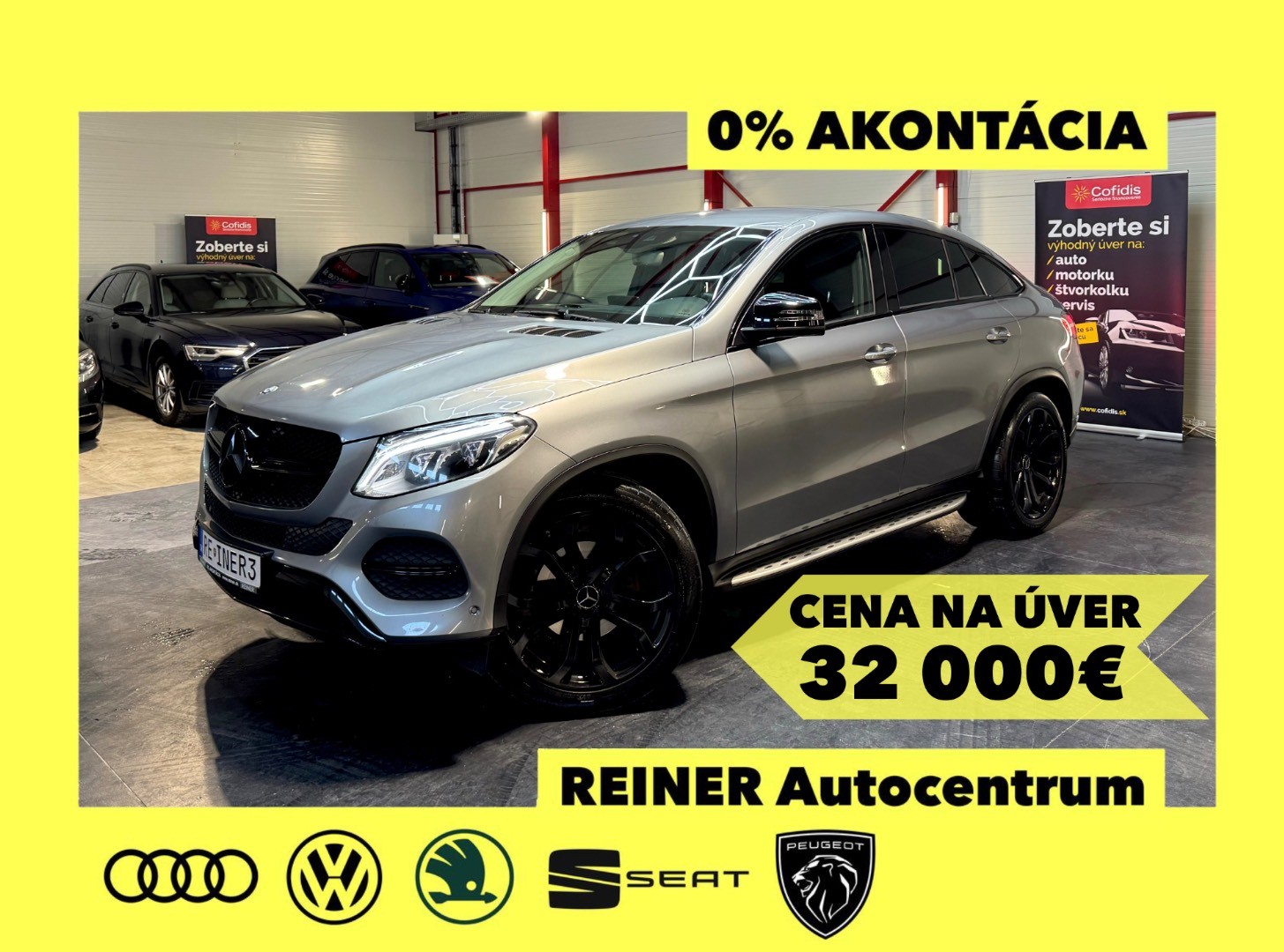 Mercedes-Benz GLE Kupé 350d  4matic A/T