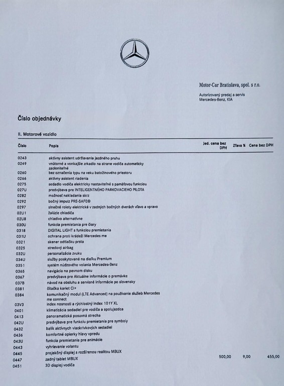 Mercedes S trieda 400 d L 4MATIC A/T