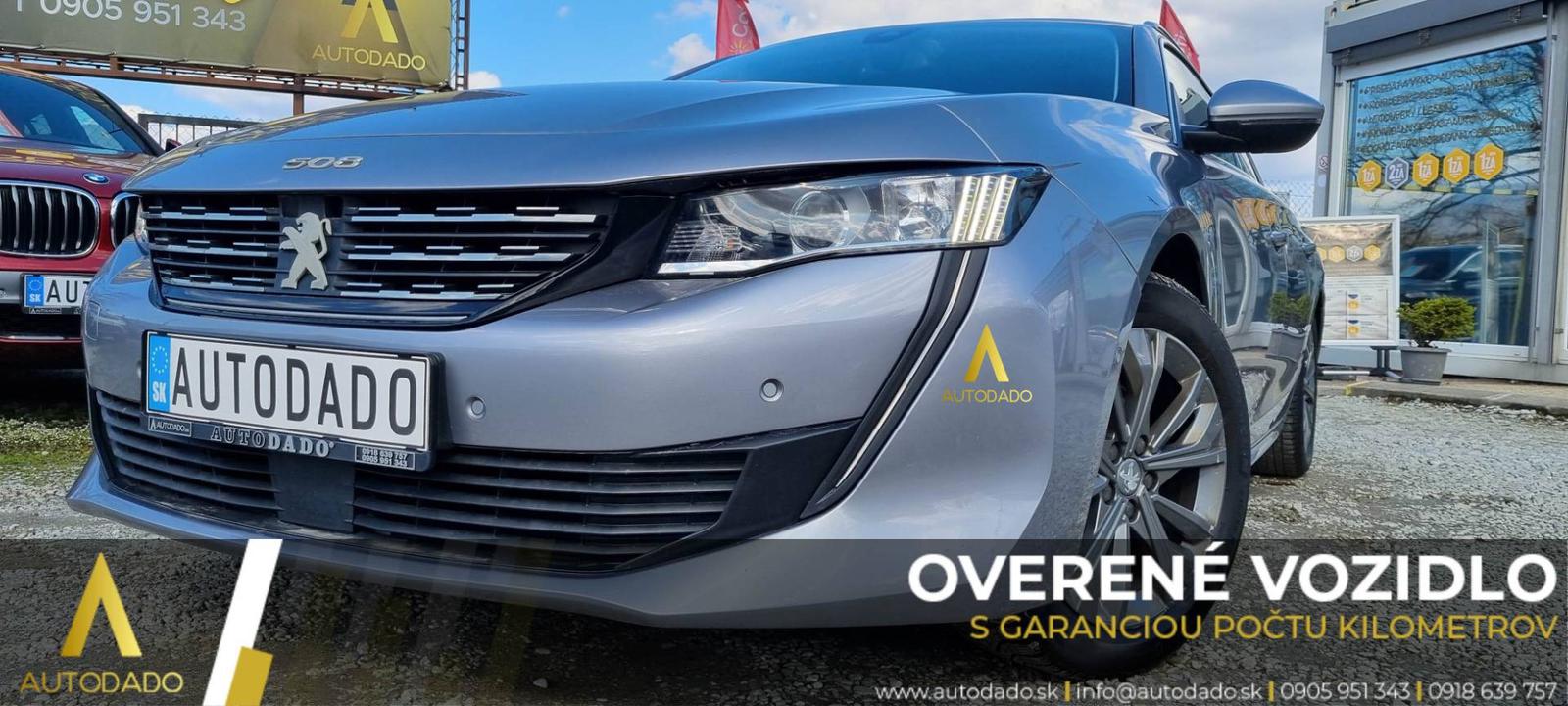 Peugeot 508 SW BLUEHDI ALLURE Night Vision 96kW AT+F1 Navi+Kamera=GARANCIA 107TKM=OVERENÉ