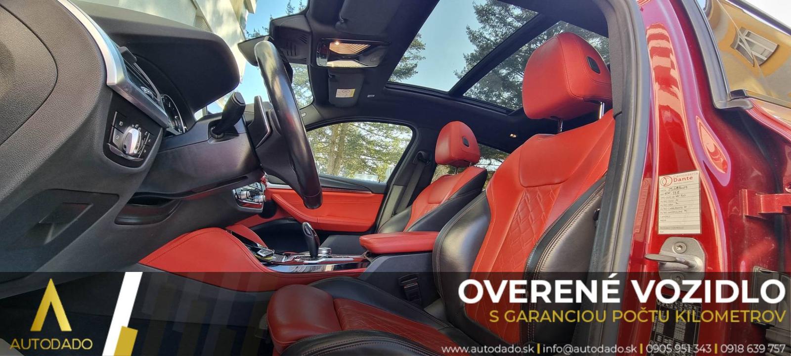 BMW X4 xDrive 25d M Sport-X AT+F1 170kW FULL=GARANT. 126TKM=OVERENÉ VOZIDLO