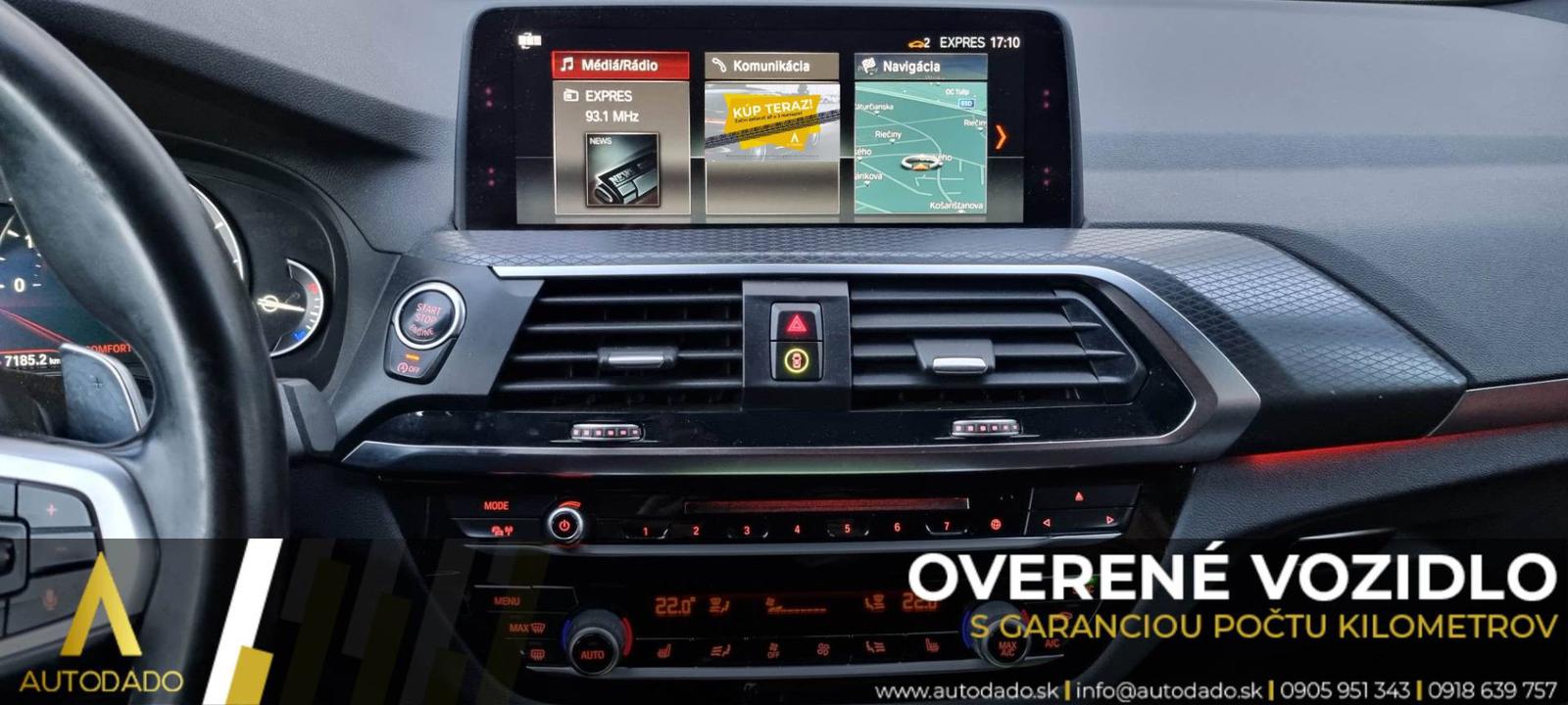 BMW X4 xDrive 25d M Sport-X AT+F1 170kW FULL=GARANT. 126TKM=OVERENÉ VOZIDLO