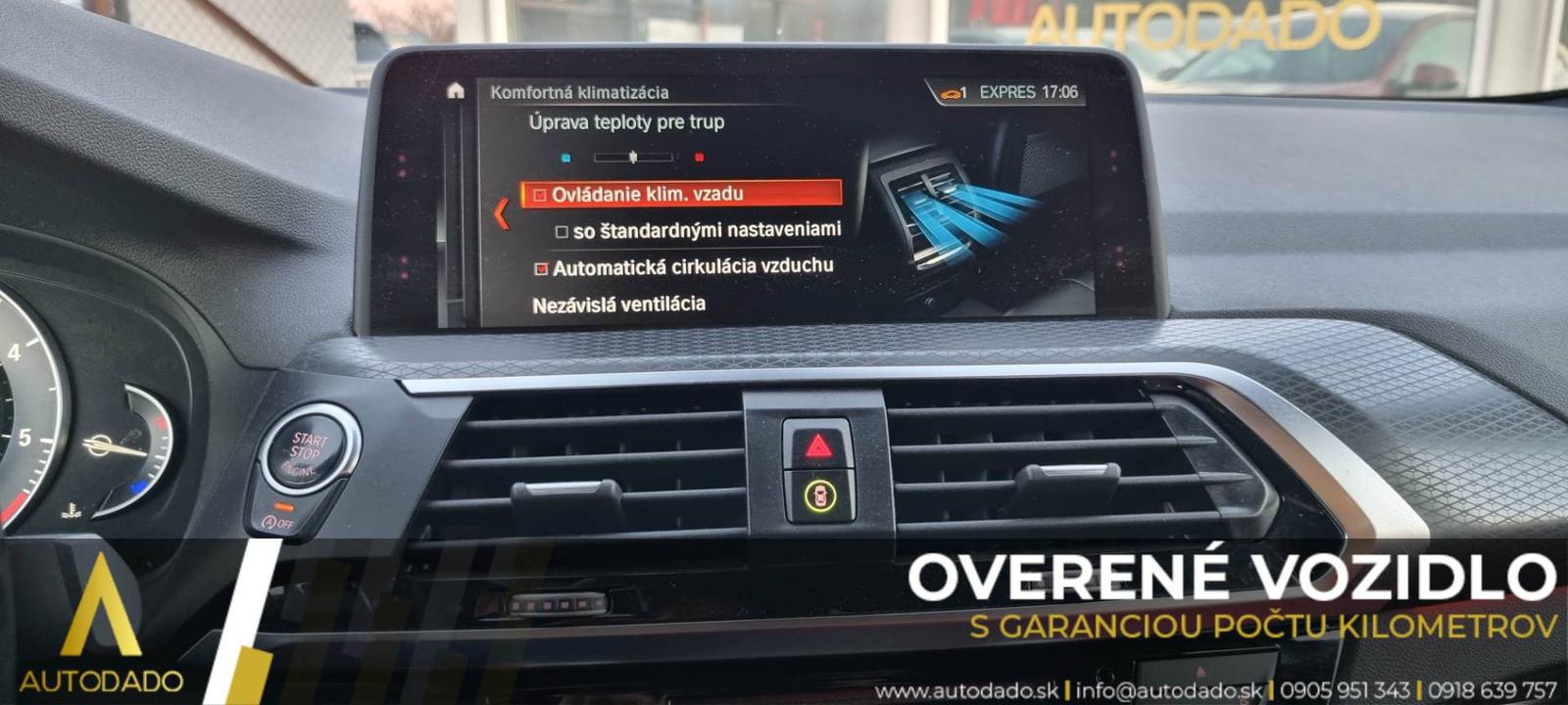 BMW X4 xDrive 25d M Sport-X AT+F1 170kW FULL=GARANT. 126TKM=OVERENÉ VOZIDLO