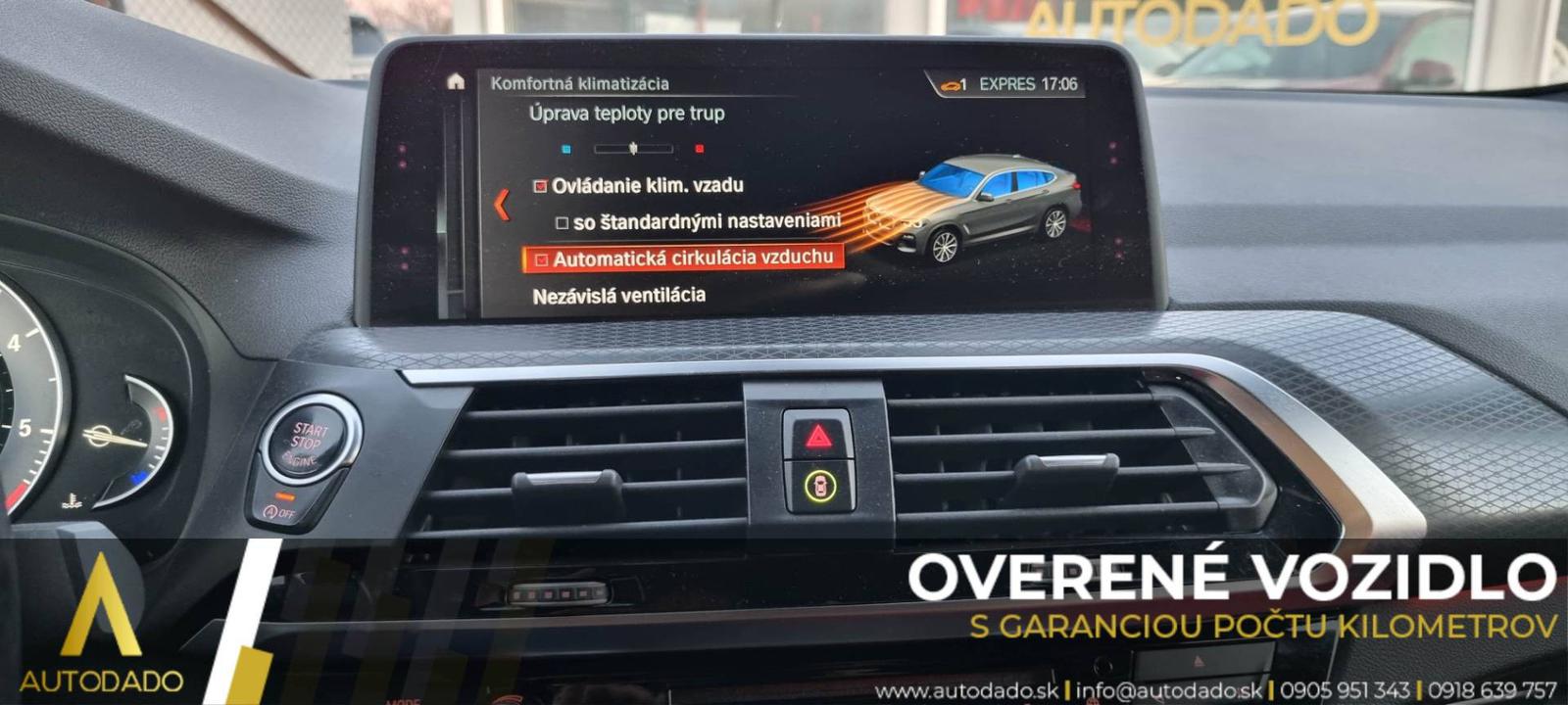 BMW X4 xDrive 25d M Sport-X AT+F1 170kW FULL=GARANT. 126TKM=OVERENÉ VOZIDLO