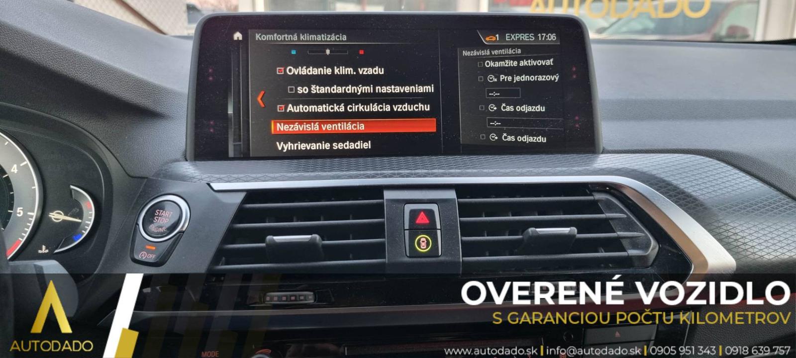 BMW X4 xDrive 25d M Sport-X AT+F1 170kW FULL=GARANT. 126TKM=OVERENÉ VOZIDLO