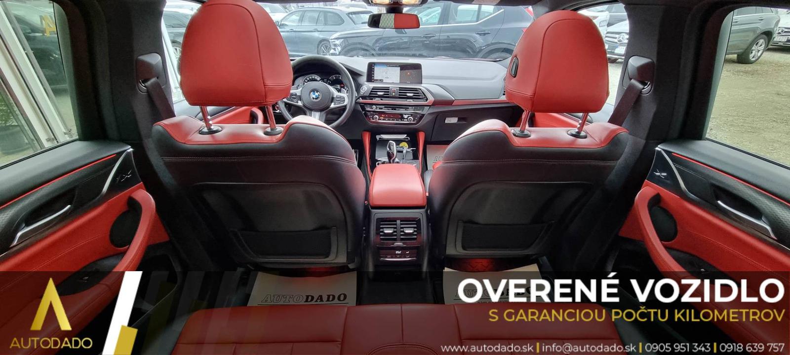 BMW X4 xDrive 25d M Sport-X AT+F1 170kW FULL=GARANT. 126TKM=OVERENÉ VOZIDLO