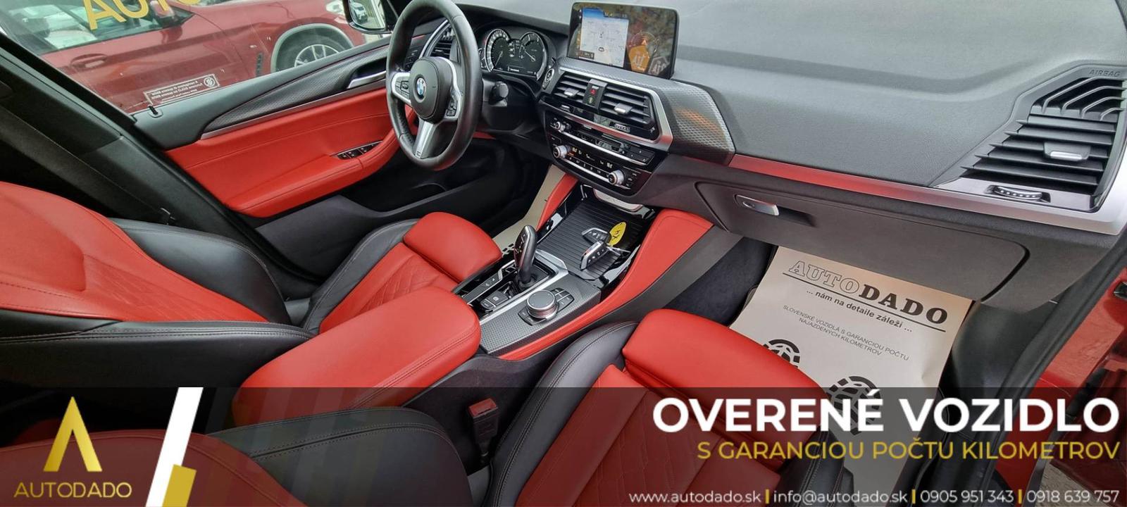 BMW X4 xDrive 25d M Sport-X AT+F1 170kW FULL=GARANT. 126TKM=OVERENÉ VOZIDLO