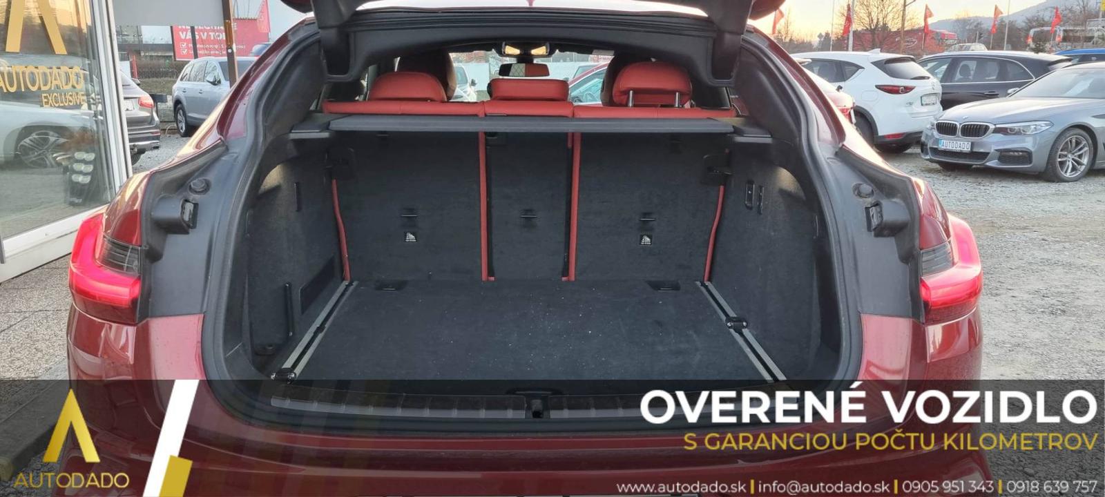 BMW X4 xDrive 25d M Sport-X AT+F1 170kW FULL=GARANT. 126TKM=OVERENÉ VOZIDLO