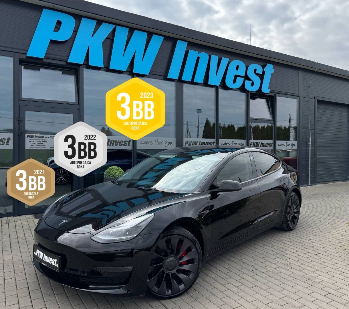 Tesla Model 3 Performance 82kWh AWD *ZÁRUKA*