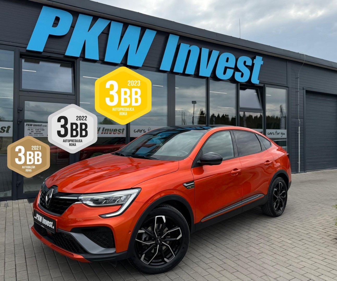 Renault Arkana 1.6 E-Tech Hybrid 145 RS line A/T *PLNÁ ZÁRUKA*