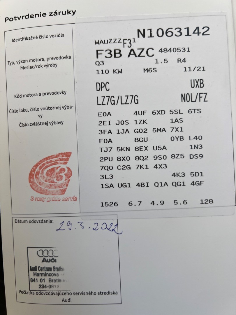 Audi Q3 35 1.5 TFSI Advanced