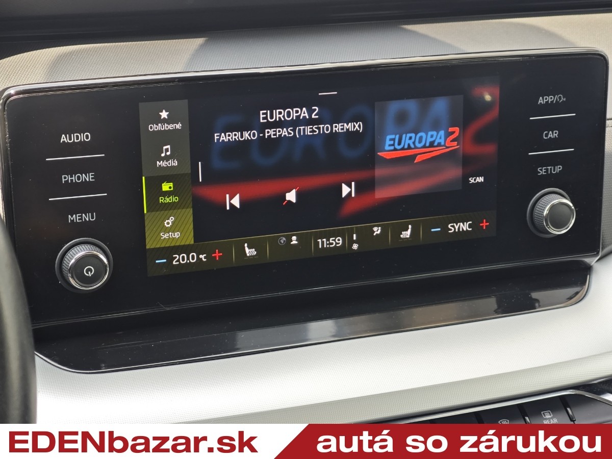 Škoda Octavia Ambition Plus  2,0 TDI 85kW