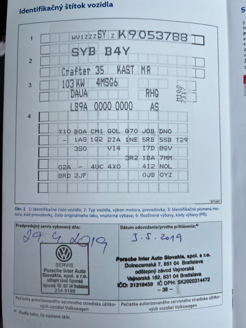 Volkswagen Crafter 4MOTION 2.0 TDi/103 kw L3H3