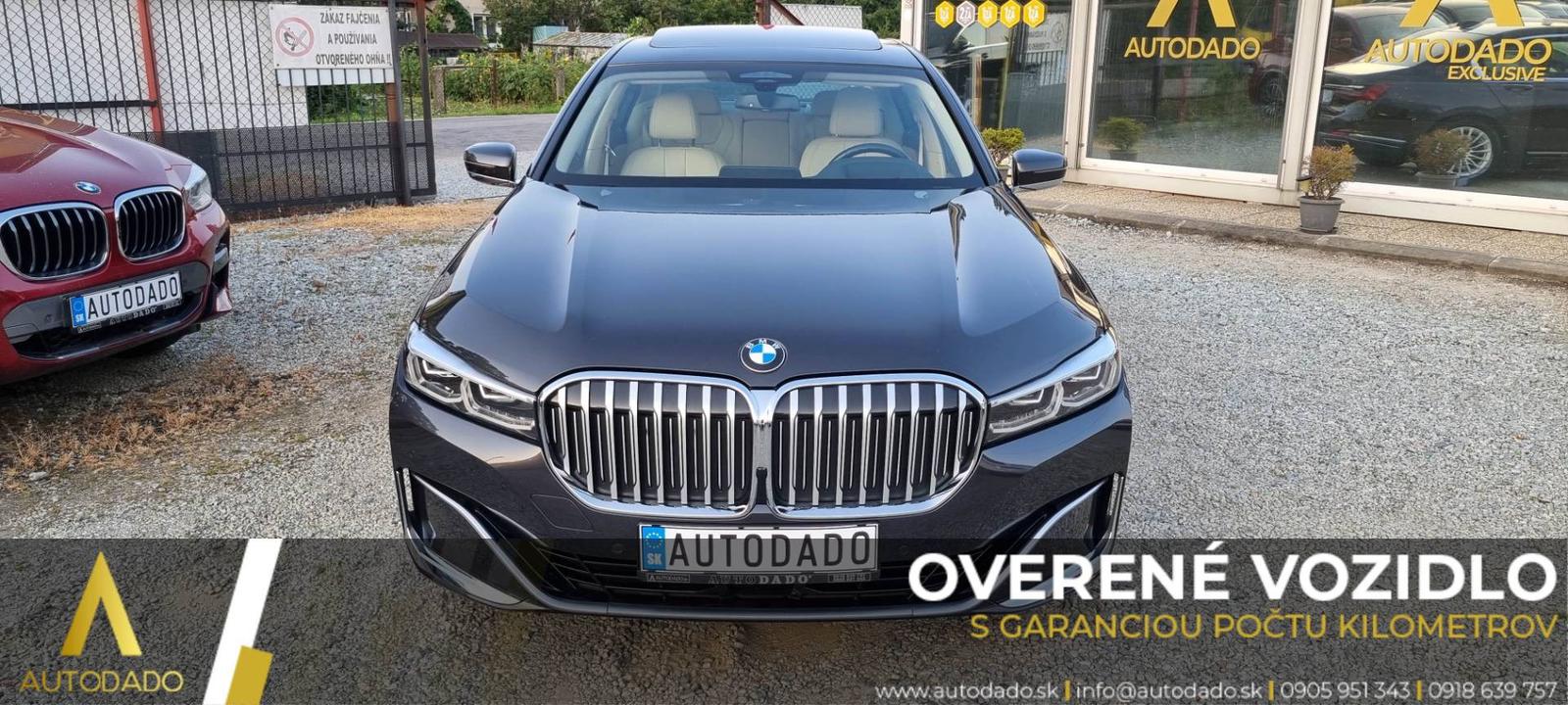 BMW Rad 7 745Le xDrive 290kW Long Plug-In Hybrid AT=FULL VÝBAVA+SERVIS=OVERENÉ