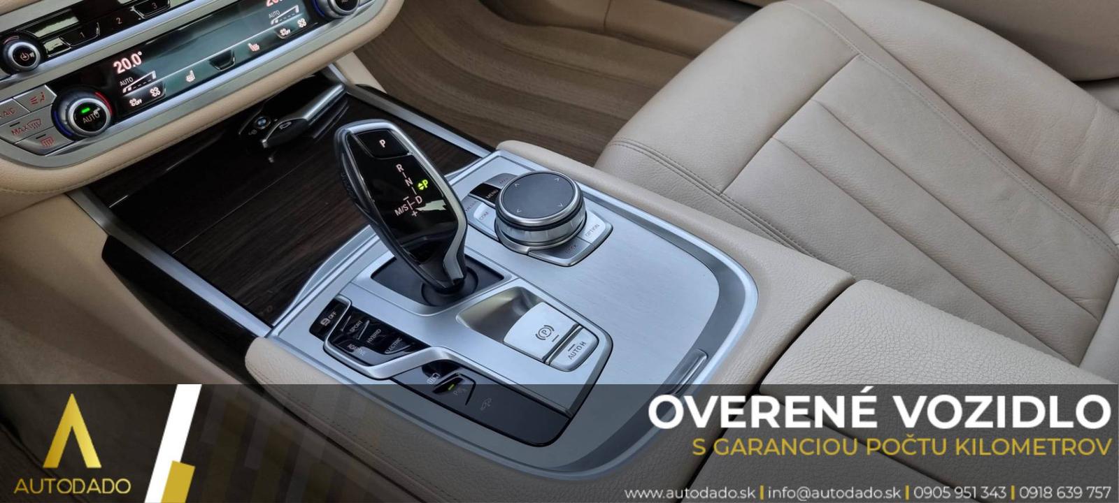 BMW Rad 7 745Le xDrive 290kW Long Plug-In Hybrid AT=FULL VÝBAVA+SERVIS=OVERENÉ