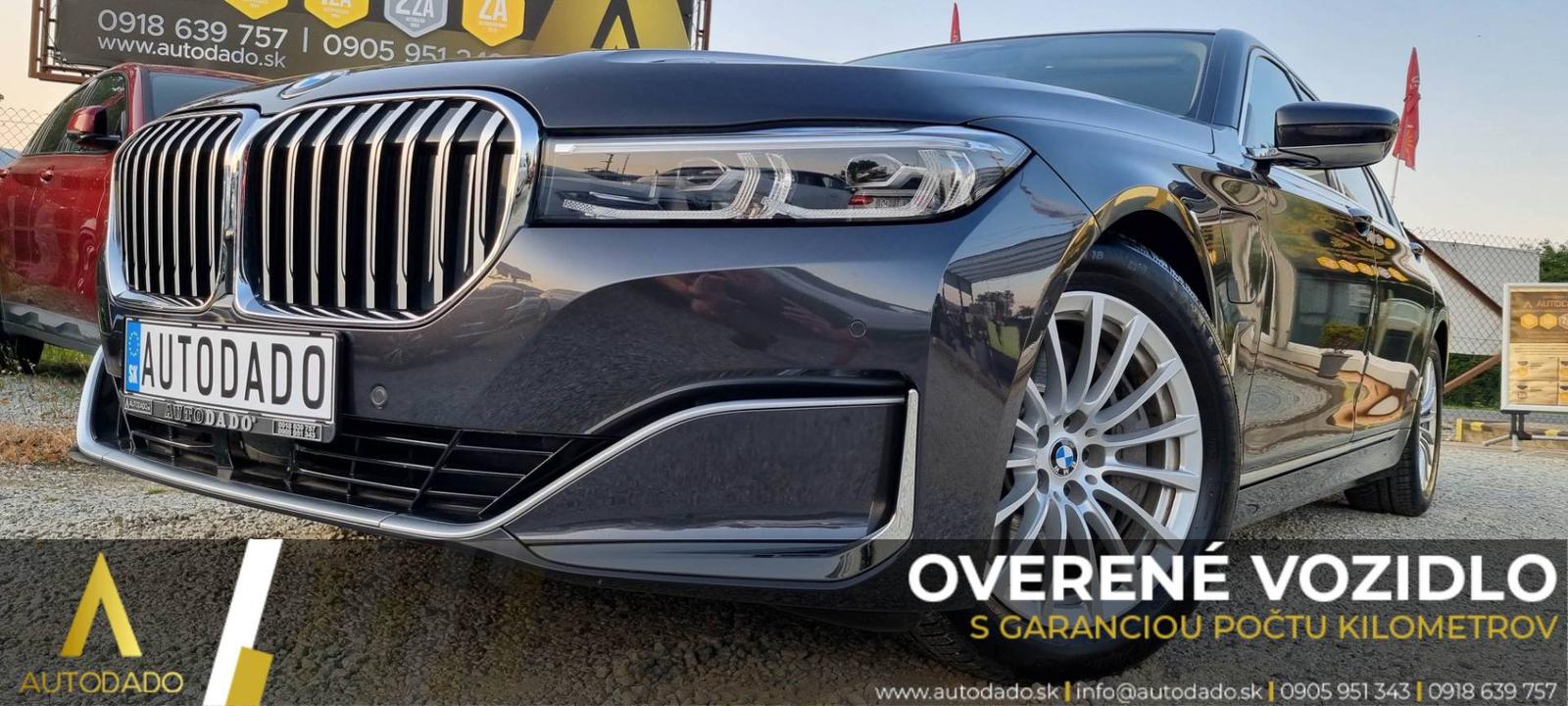 BMW Rad 7 745Le xDrive 290kW Long Plug-In Hybrid AT=FULL VÝBAVA+SERVIS=OVERENÉ