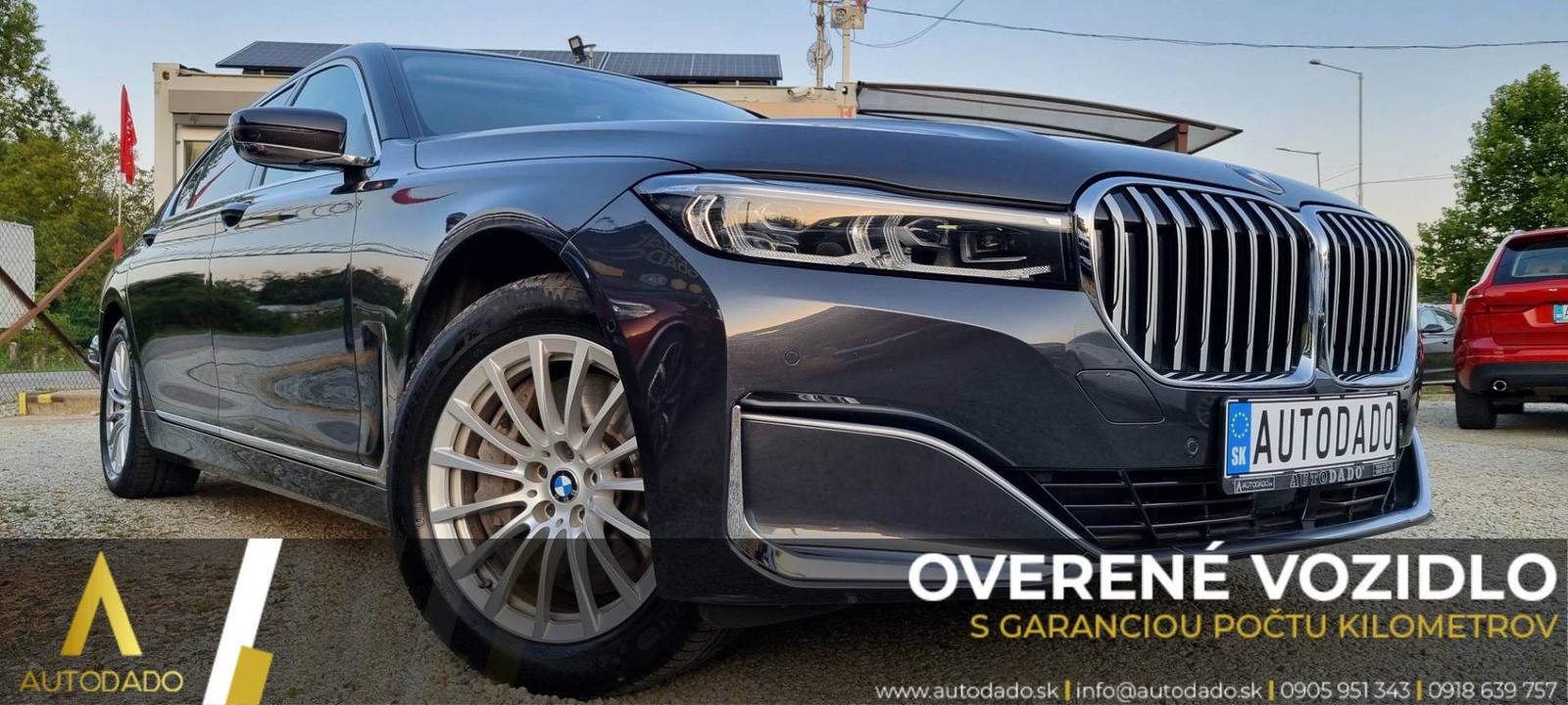 BMW Rad 7 745Le xDrive 290kW Long Plug-In Hybrid AT=FULL VÝBAVA+SERVIS=OVERENÉ