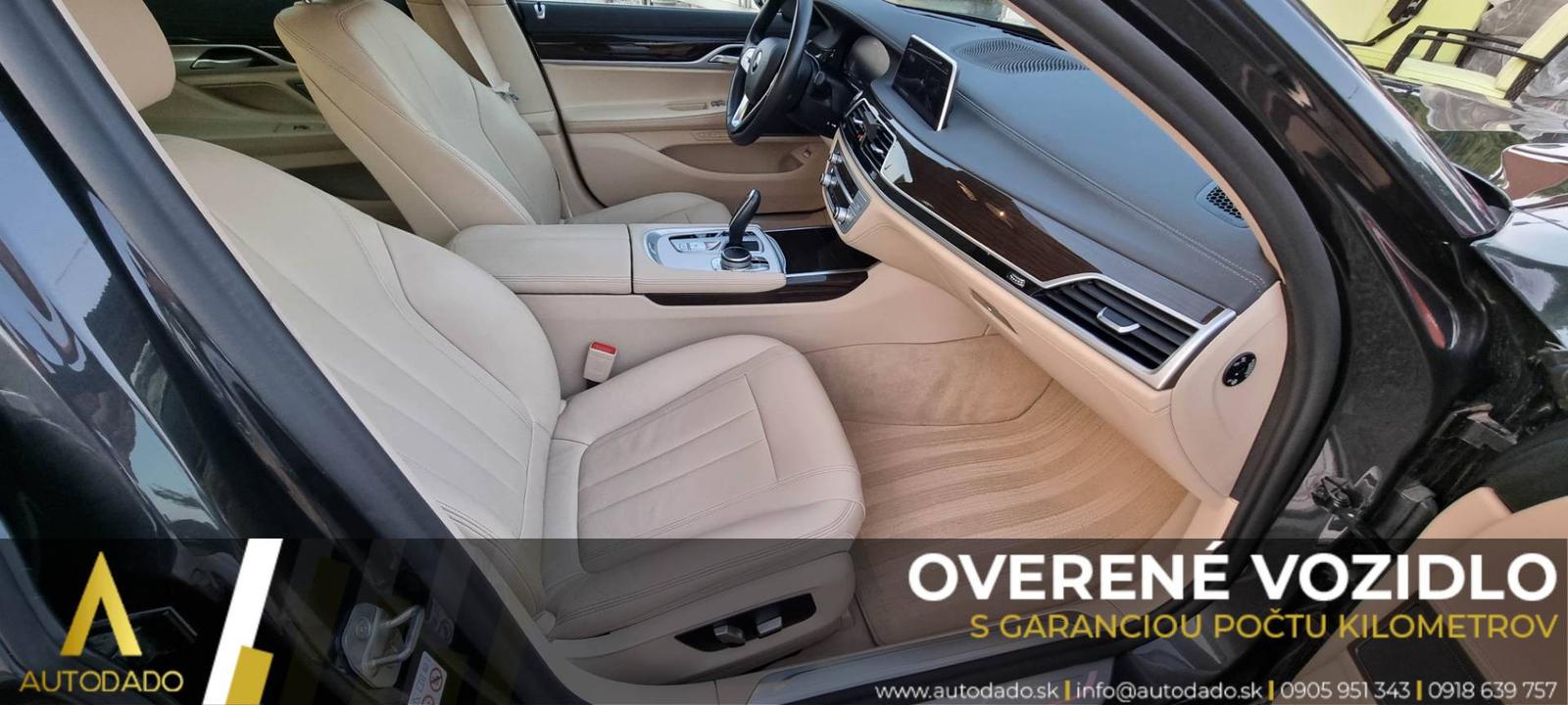 BMW Rad 7 745Le xDrive 290kW Long Plug-In Hybrid AT=FULL VÝBAVA+SERVIS=OVERENÉ