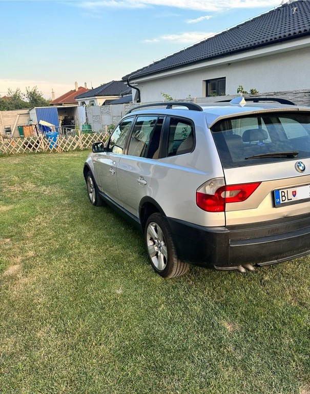Predám BMW X3 3d, 150kW, dočasne odhlásené