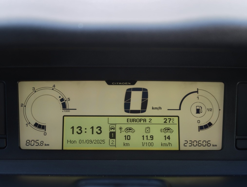 Citroen C4 Picasso 1.6 HDi Tempomat, Park. senzory