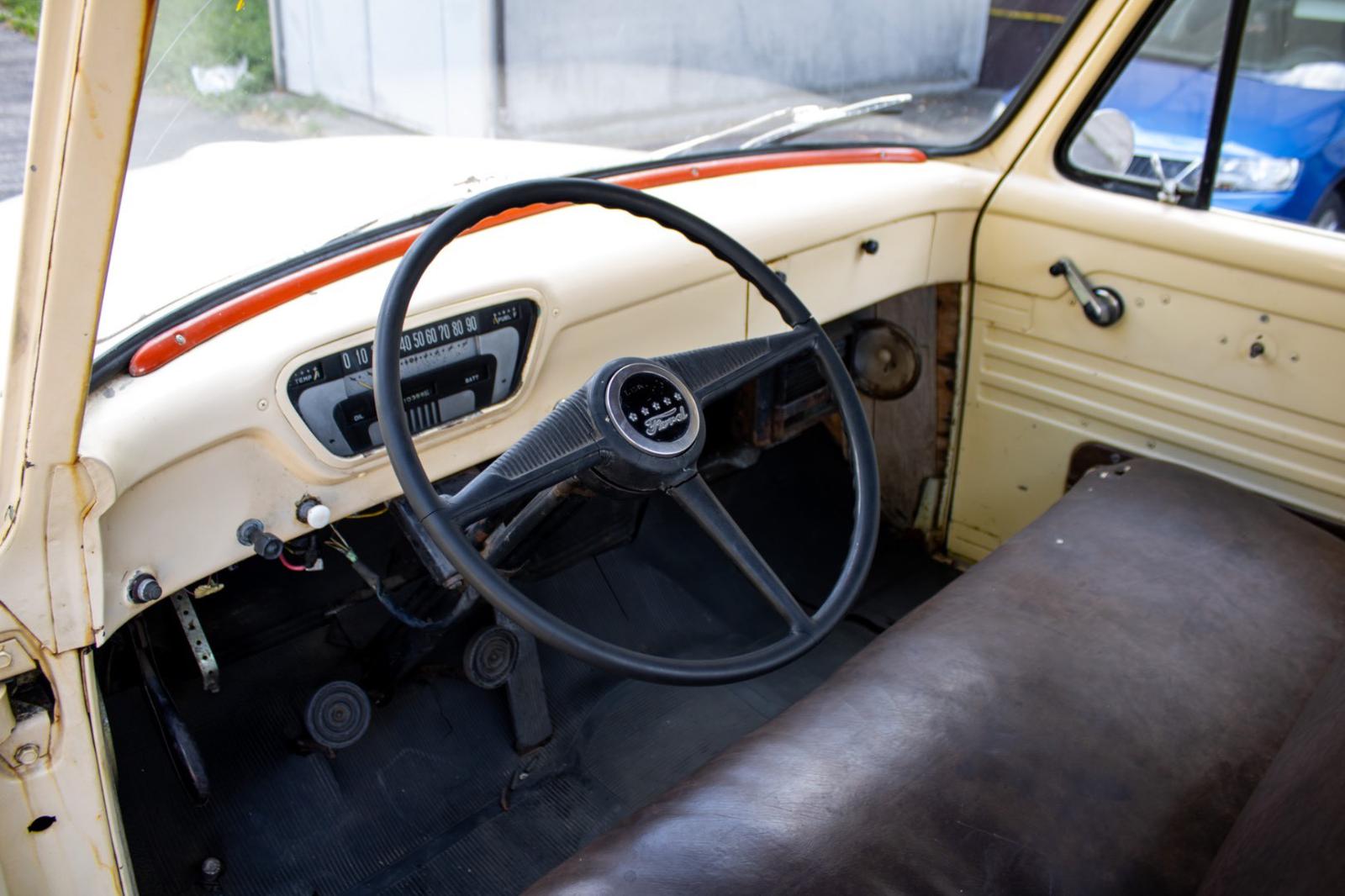 Ford F-100 Pickup 223 Mileage Maker Six 1955