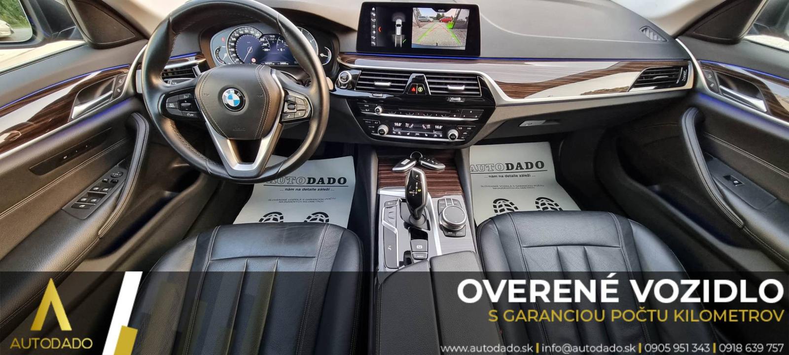 BMW Rad 5 Touring 520D XDRIVE 140KW LUXURY A/T=FULL VÝBAVA/SERVIS=GARANCIA KM=OVERENÉ