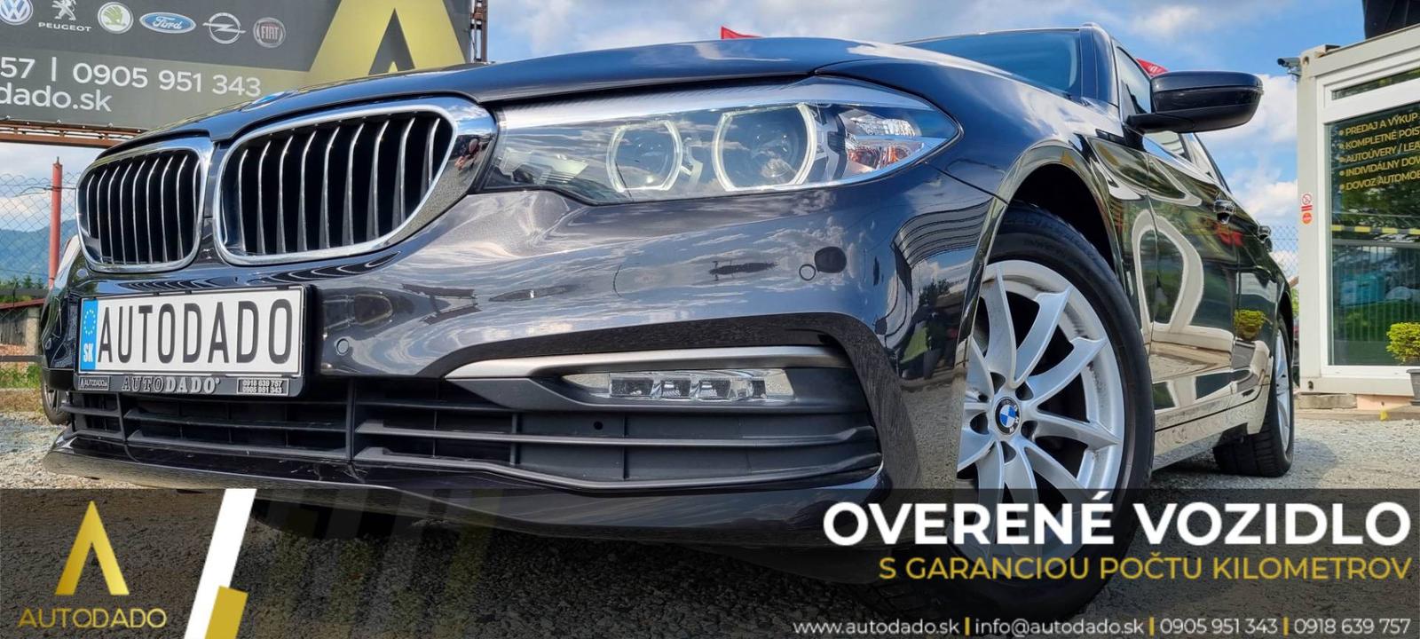BMW Rad 5 Touring 520D XDRIVE 140KW LUXURY A/T=FULL VÝBAVA/SERVIS=GARANCIA KM=OVERENÉ
