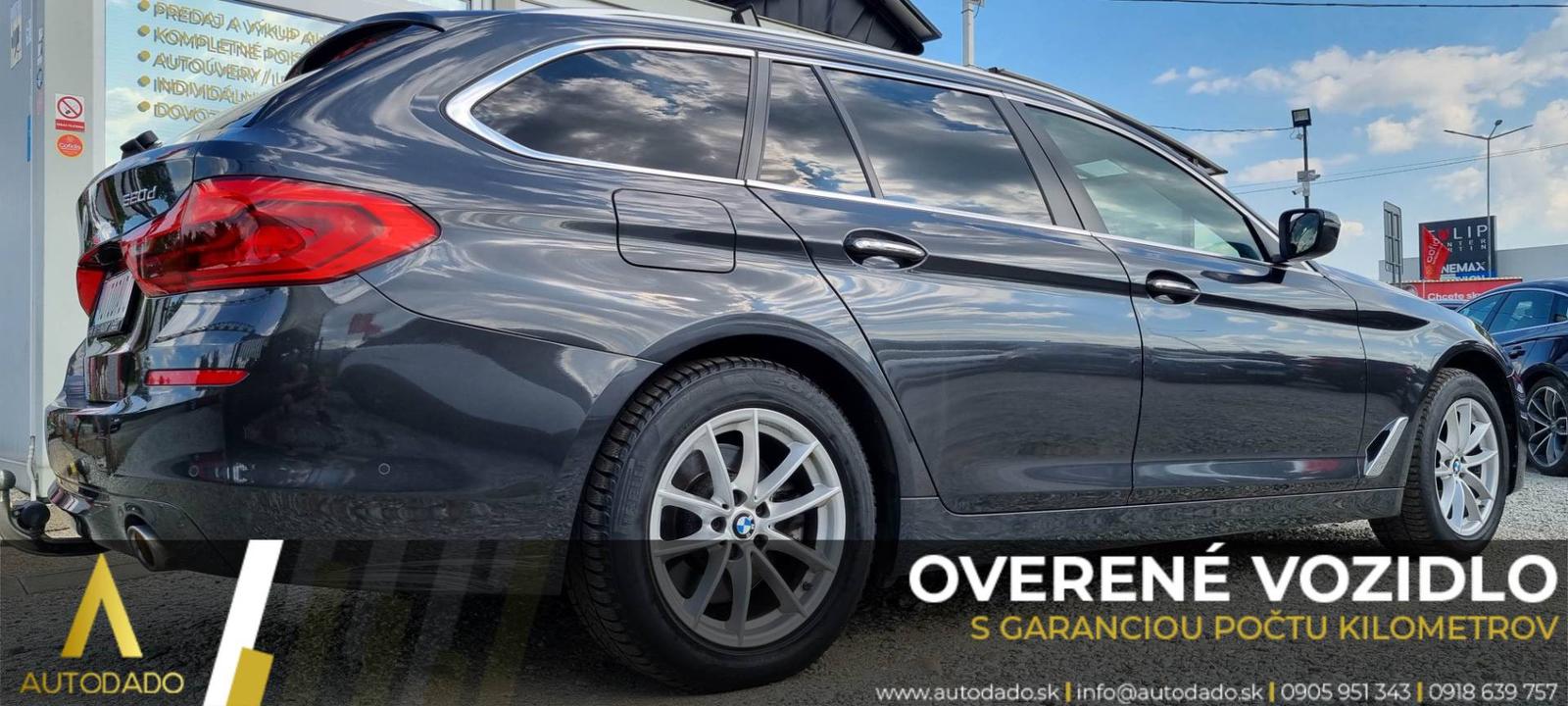 BMW Rad 5 Touring 520D XDRIVE 140KW LUXURY A/T=FULL VÝBAVA/SERVIS=GARANCIA KM=OVERENÉ