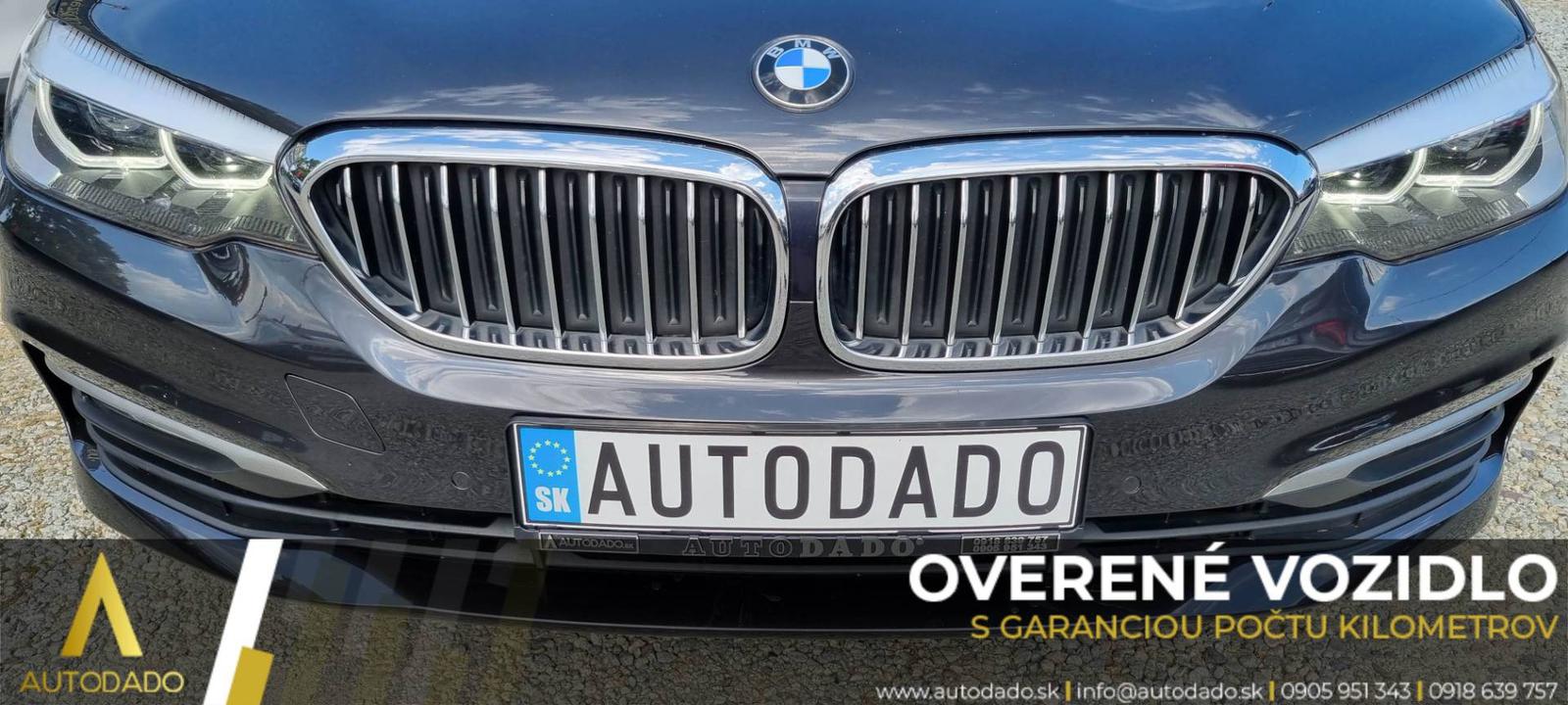 BMW Rad 5 Touring 520D XDRIVE 140KW LUXURY A/T=FULL VÝBAVA/SERVIS=GARANCIA KM=OVERENÉ