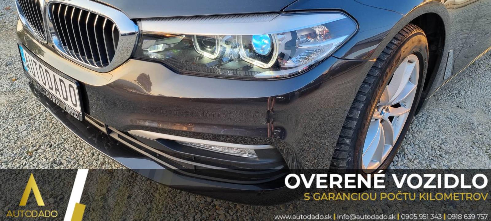 BMW Rad 5 Touring 520D XDRIVE 140KW LUXURY A/T=FULL VÝBAVA/SERVIS=GARANCIA KM=OVERENÉ