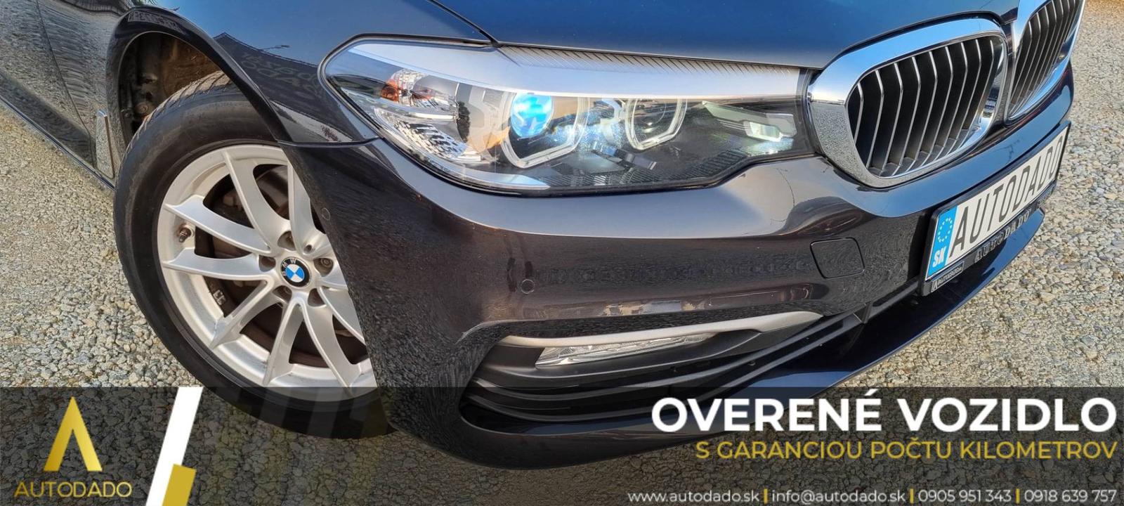 BMW Rad 5 Touring 520D XDRIVE 140KW LUXURY A/T=FULL VÝBAVA/SERVIS=GARANCIA KM=OVERENÉ