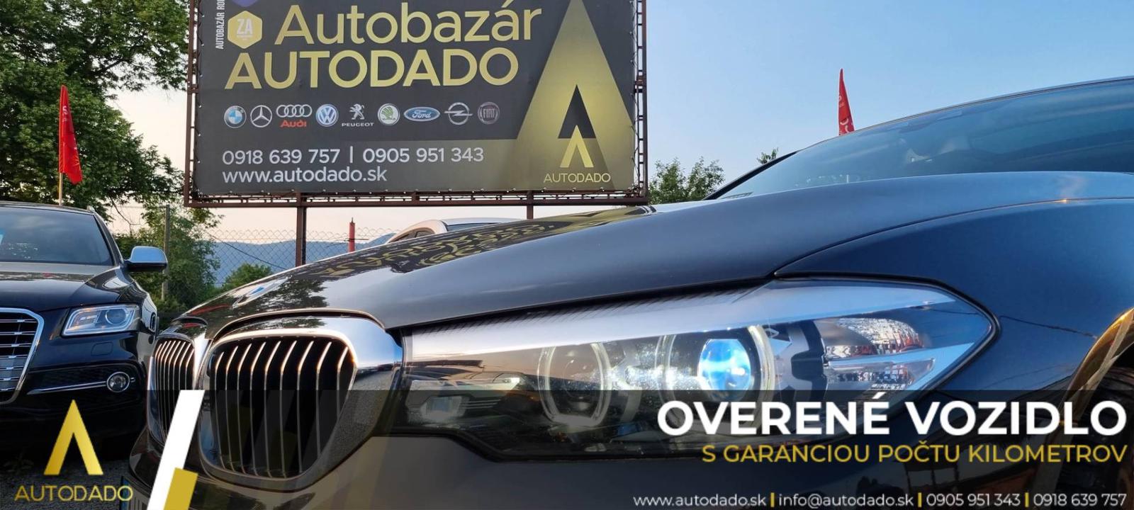 BMW Rad 5 Touring 520D XDRIVE 140KW LUXURY A/T=FULL VÝBAVA/SERVIS=GARANCIA KM=OVERENÉ