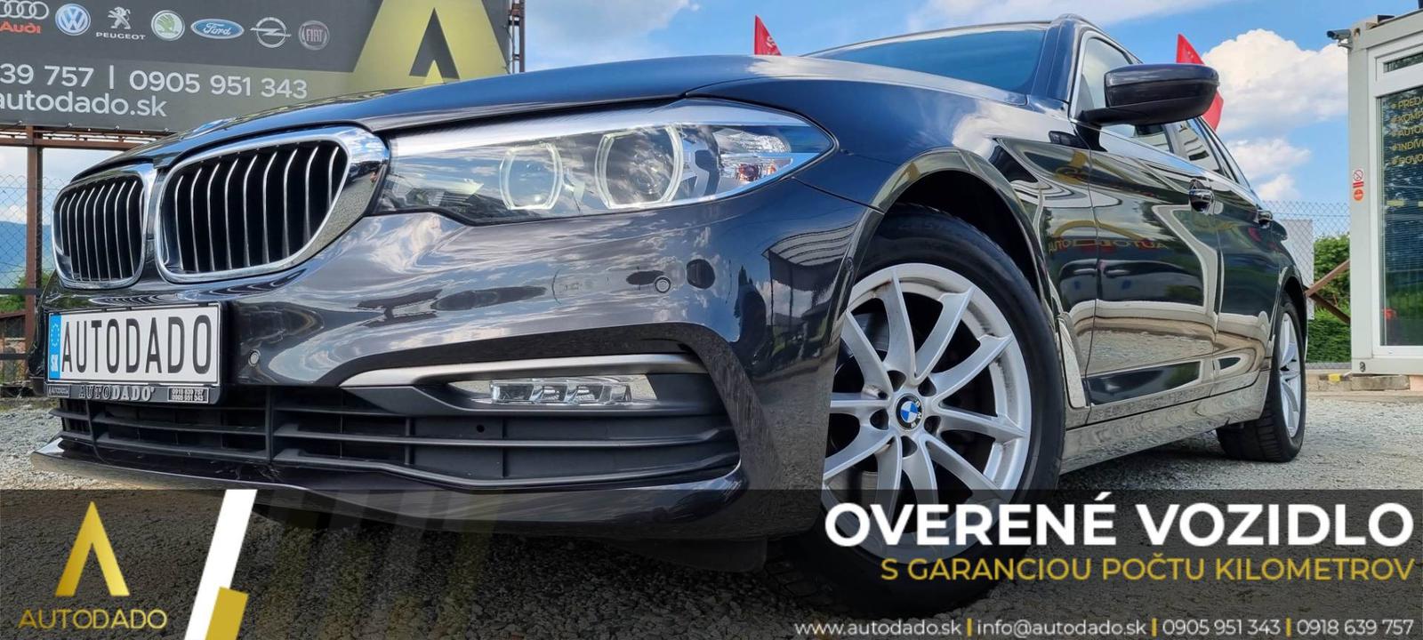 BMW Rad 5 Touring 520D XDRIVE 140KW LUXURY A/T=FULL VÝBAVA/SERVIS=GARANCIA KM=OVERENÉ