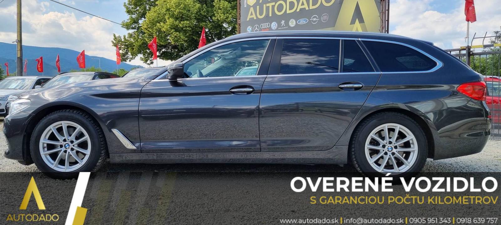BMW Rad 5 Touring 520D XDRIVE 140KW LUXURY A/T=FULL VÝBAVA/SERVIS=GARANCIA KM=OVERENÉ